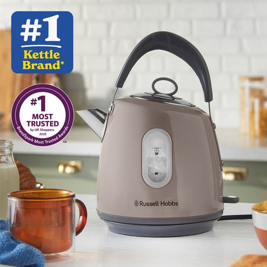 Russell Hobbs Kettle | 28133_MH | Mocha | ao.com