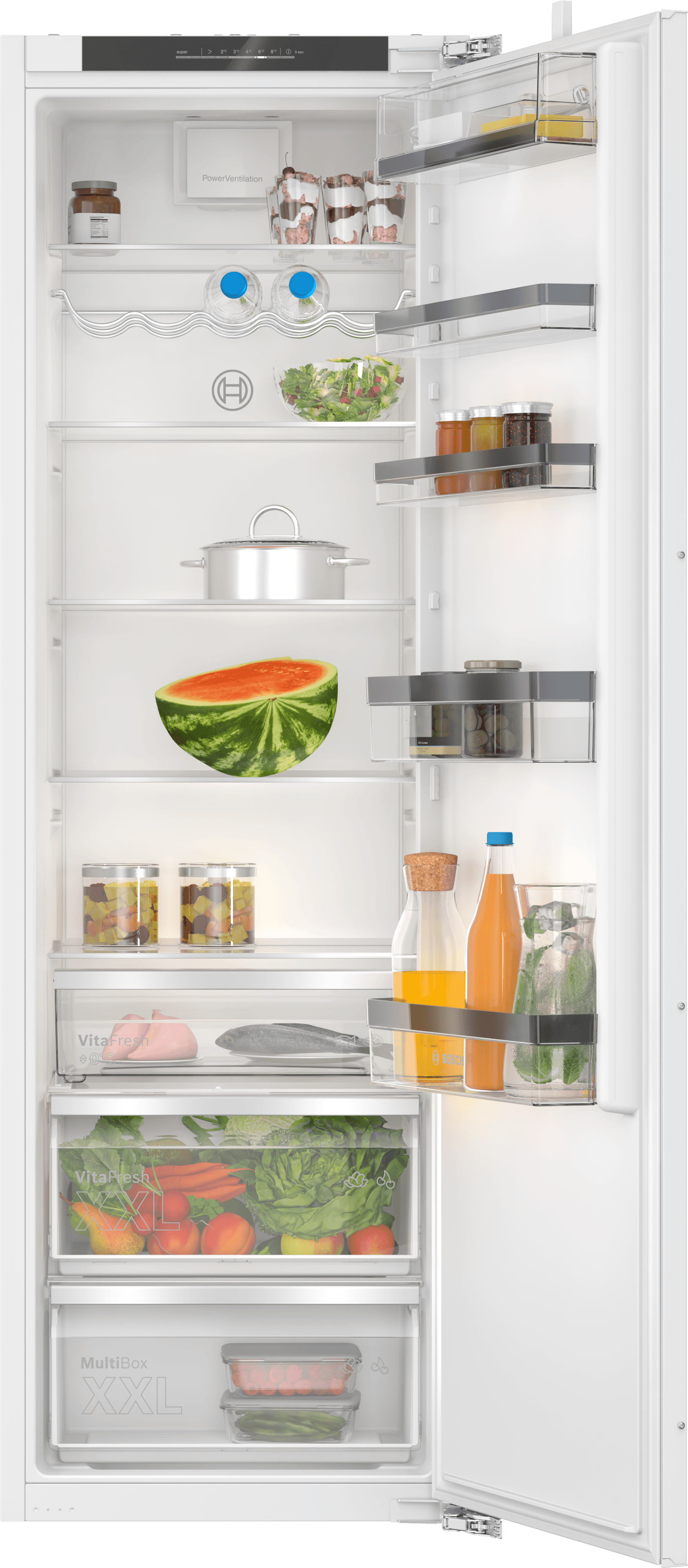 Bosch KIR81ADD0G Larder Fridge White 310L