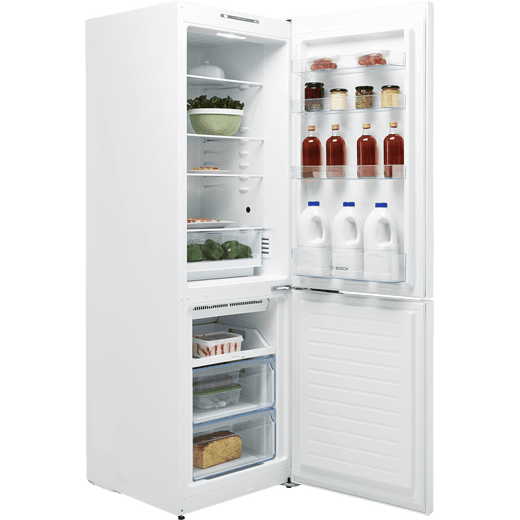 Bosch Serie 2 60/40 Frost Free Fridge Freezer - White