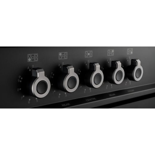Bertazzoni Professional Series PRO105I3EXT 100cm Electric Range Cooker with Induction Hob - Stainless Steel - Control panel shot 