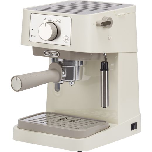 De'Longhi Stilosa Traditional Pump Espresso Coffee Machine - Cream