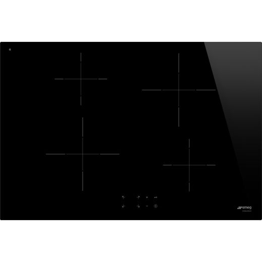 Smeg 75cm Induction Hob – Black | SI2741DUK_BK | ao.com