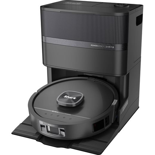 Shark PowerDetect Spectra UV Robot Robotic Vacuum Cleaner - Black - Left perspective shot