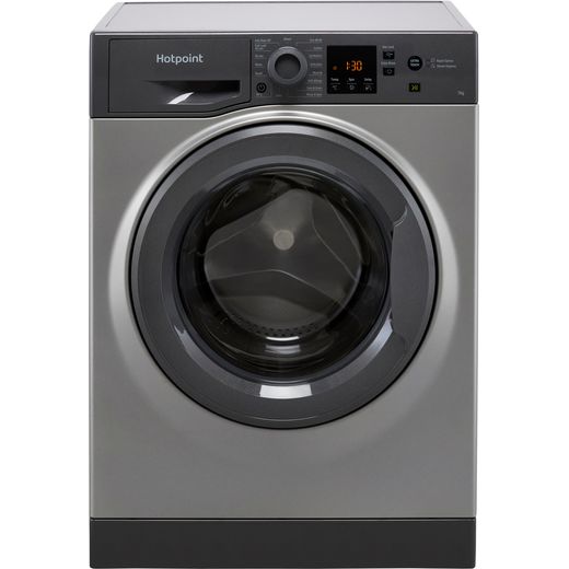 NSWM743UGGUKN Hotpoint Washing Machine Graphite