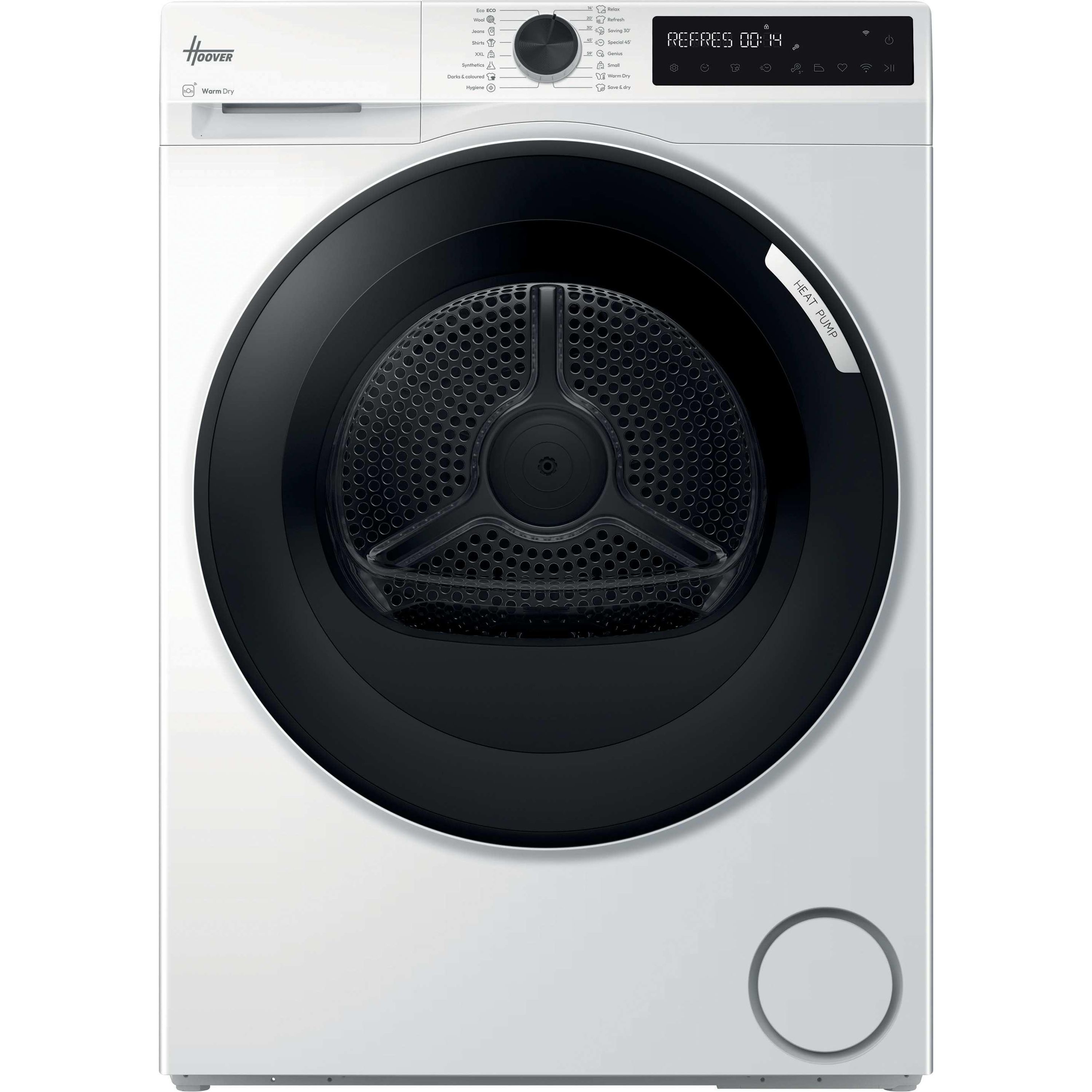 Hoover - HBR 10N3BX-80 - Heat Pump Tumble Dryer - A Rated - White