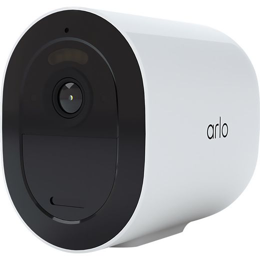 Arlo GO 2 Full HD 1080p Smart Home Security Camera - White - Left perspective shot