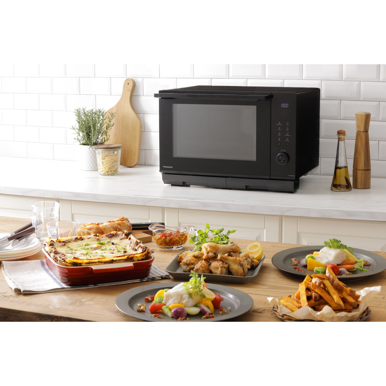 Panasonic Nn Ds59nbbpq 4 In 1 Steam Combination Microwave Oven Black