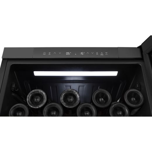Hisense Wine Cooler - Black - Control panel shot 