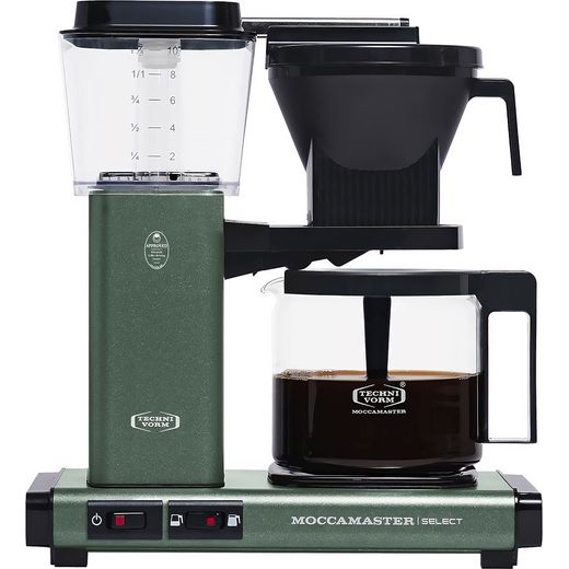 Moccamaster Coffee Machine |53822| Forest Green | ao.com