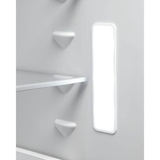 AEG 8000 Series Frost Free Fridge Freezer - White - Close up light shot