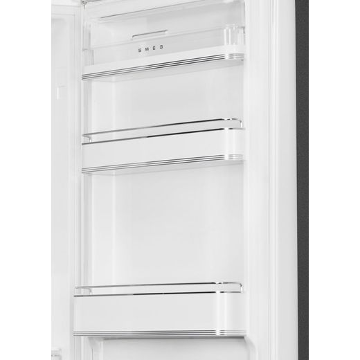 Smeg 50's Style FAB32RWH6UK 197cm Frost Free Fridge Freezer - White - Close up door shelf shot 