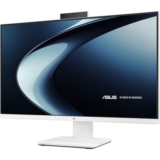 ASUS V600 AiO VM670KA-WPE054W 27" Tower - AMD Ryzen™ AI 7, 512GB SSD 2025 - White - left perspective shot