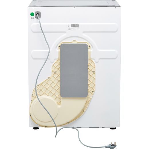 Haier Series 4 HDBIH7A2TBEX Integrated 7Kg Heat Pump Tumble Dryer - White - Back shot