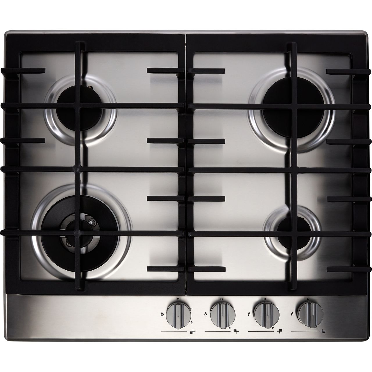 C4071G 76cm Gas Hob Stainless Steel
