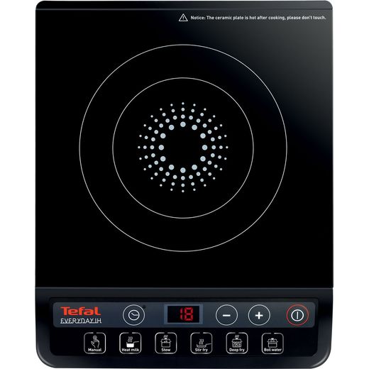 Tefal Everyday IH201840 Mini Induction Hob - Black