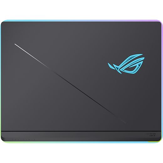 ASUS ROG Strix G18 G815LM-TT128W 18" Laptop - NVIDIA® GeForce RTX™ 5060, Intel® Core™ Ultra 9, 1TB SSD, 32 GB RAM - Grey - Closed top view