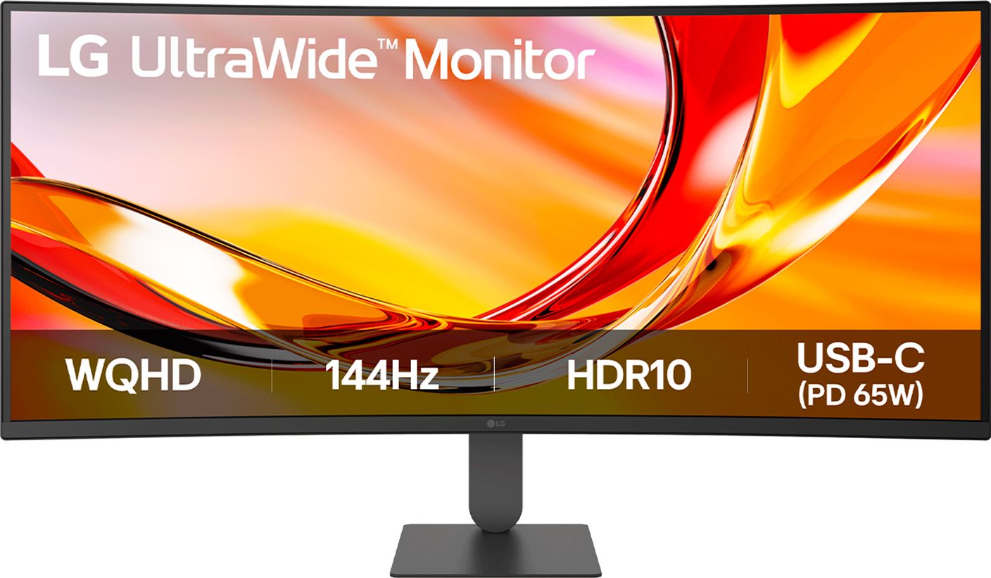 LG - 34U640B-B - Monitor - 34-inch - UWQHD - 144Hz - Black