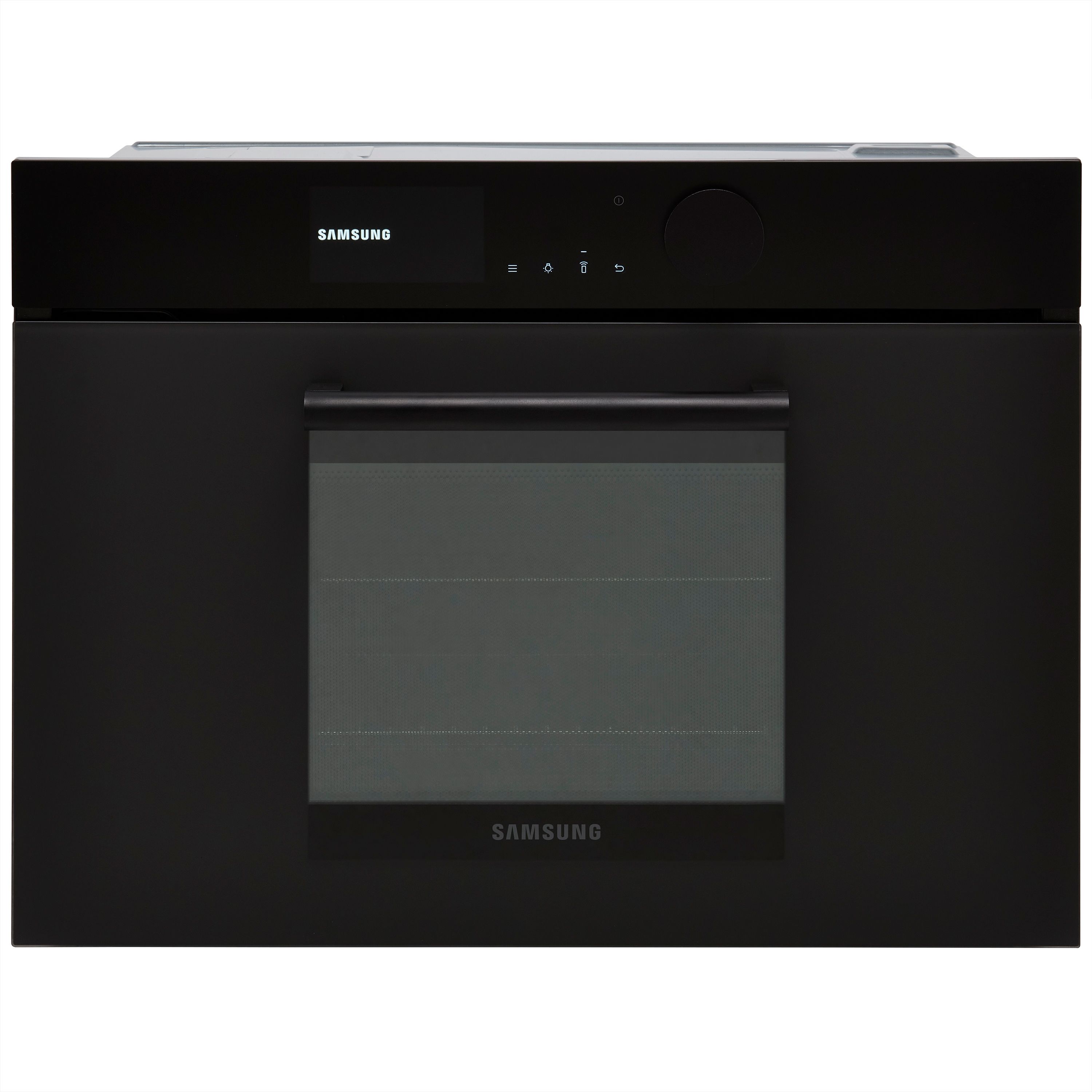 Samsung Infinite NQ50T9539BD Wifi Connected Built In Compact Electric Single Oven with Microwave Function - Satin Grey, Grey