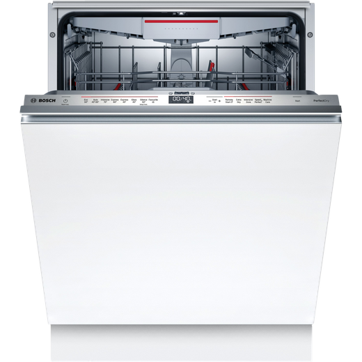 Bosch Series 6 SMD6ZCX60G Wifi Connected Fully Integrated Standard Dishwasher - Grey Control Panel with Fixed Door Fixing Kit - C Rated