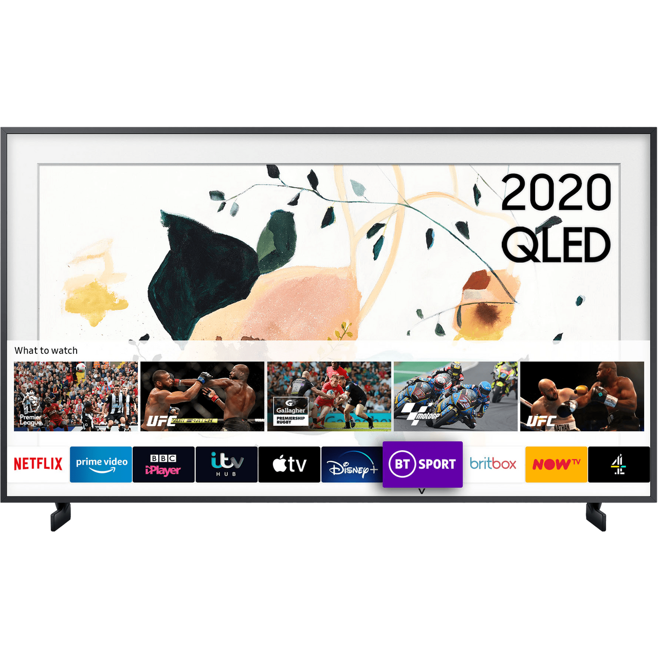 Qe43ls03ta Samsung The Frame 43 Qled 4k Uhd Smart Tv Ao Com