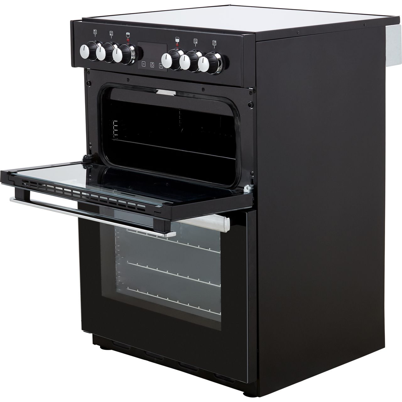 Belling 540mm electric discount double oven freestanding cooker