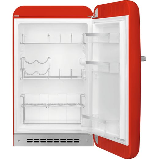 Smeg Right Hand Hinge Home Bar FAB10HRRD5 Fridge - Red