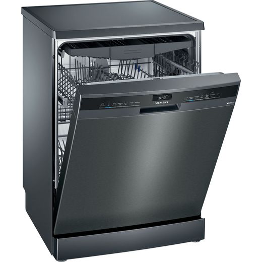 Siemens IQ-300 SN23EC14CG Wifi Connected Standard Dishwasher - Black - C Rated