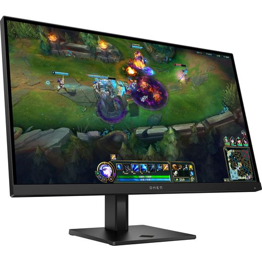 HP OMEN 27 G2 27" Full HD 180Hz Gaming Monitor with FreeSync™ - Black - Right perspective
