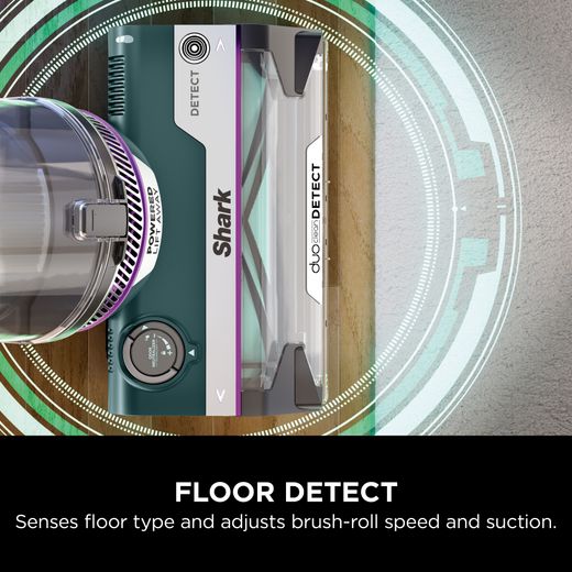 Shark PowerDetect with DuoClean Upright Vacuum Cleaner - Annotation - Floor detect