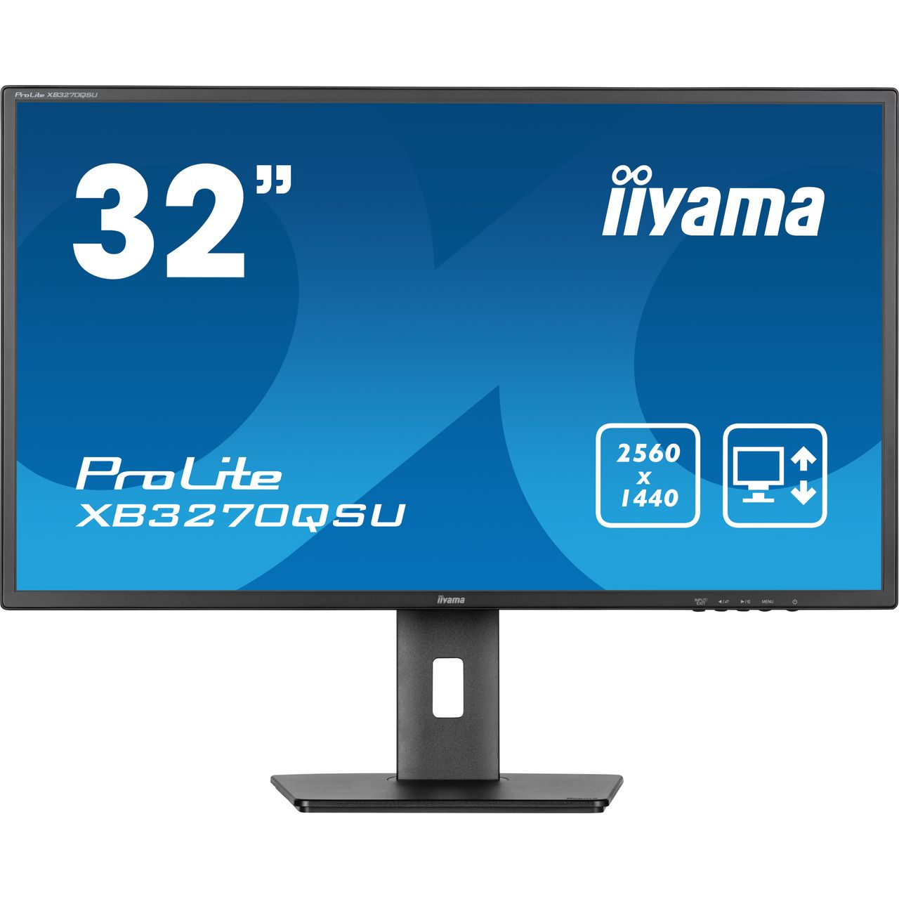 iiyama ProLite 31.5” QHD IPS Monitor | XB3270QSU-B1 | ao.com