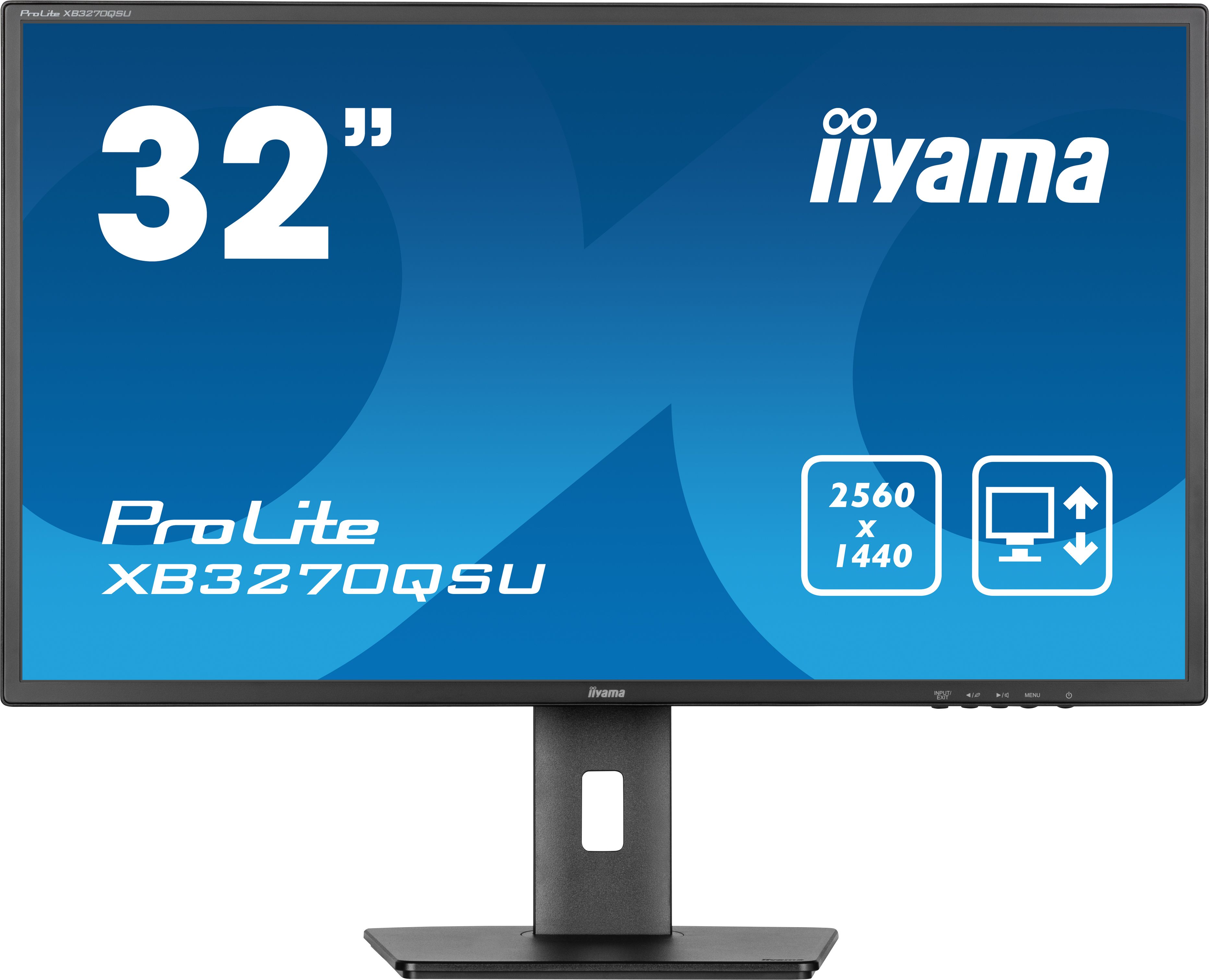iiyama ProLite XB3270QSU-B1 32" Wqhd 100Hz Monitor - Black