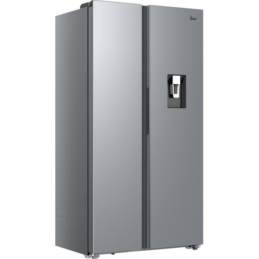 Hoover H-FRIDGE 500 MAXI American Fridge Freezer - Silver  - Right perspective shot