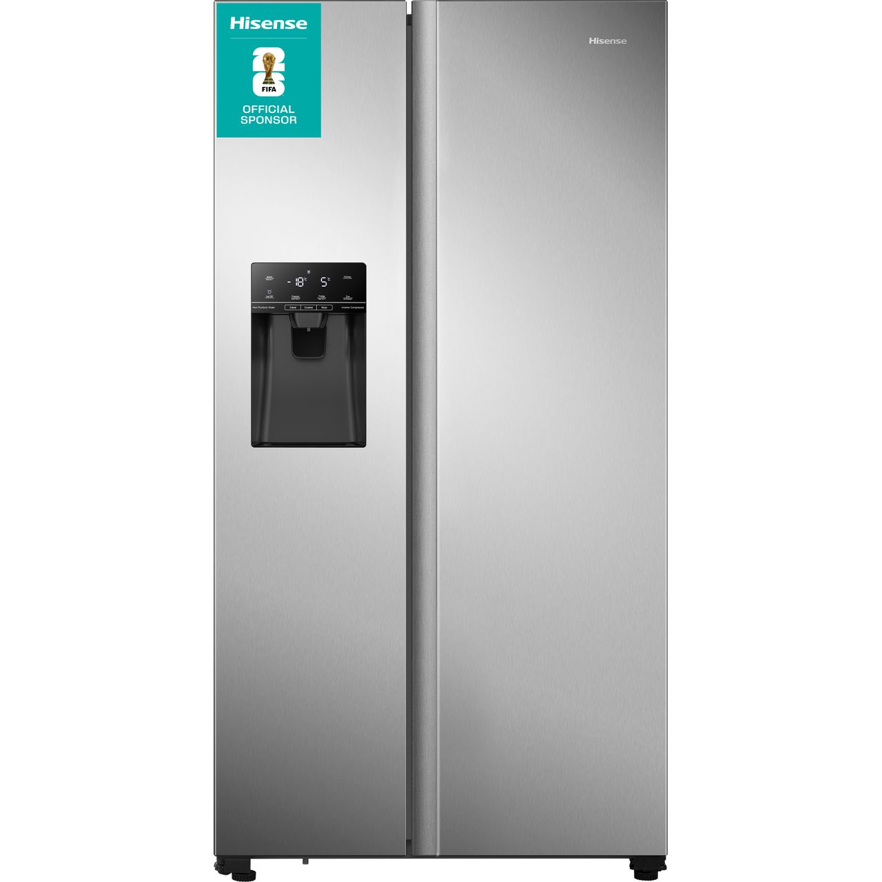 Hisense 562L American Fridge Freezer | RS694N4TZE | ao.com