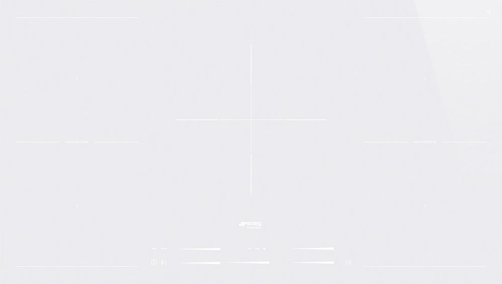 Image of Smeg SI2M7953DW 90cm Induction Hob - White, White