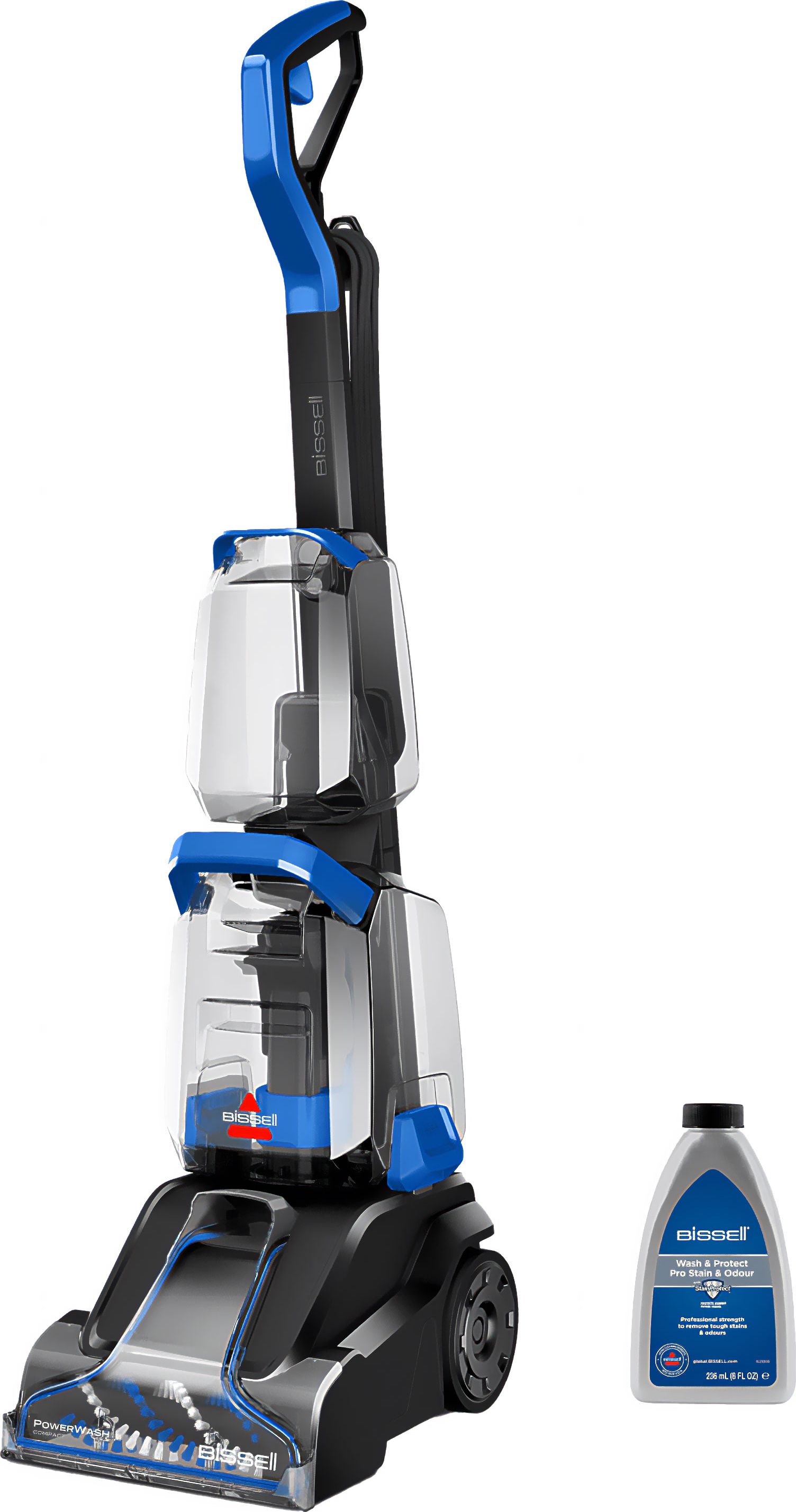 Bissell PowerWash Compact Carpet Cleaner - Black - 2.4L Tank