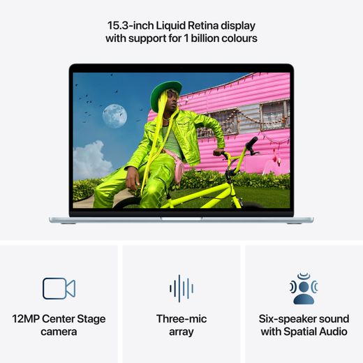 Apple MacBook Air, - Sky Blue - Annotation - feature