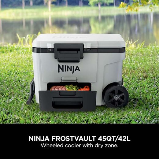 SharkNinja FrostVault Cool Box – White, 42L