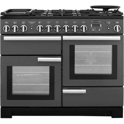 PDL110DFFSL/C | Rangemaster Range Cooker | Slate | ao.com