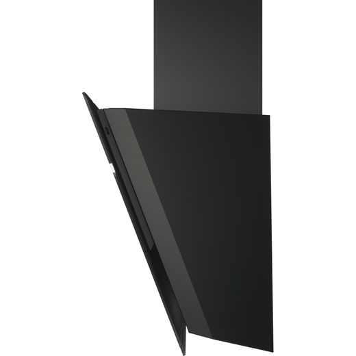 Hotpoint PHVS91FLTDPK Chimney Cooker Hood - Black - Side shot
