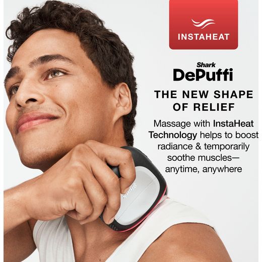 Shark Depuffi Facial Therapy Tool - Black - annotation - new shape