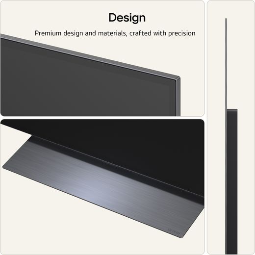 LG evo AI C6 77" 4K Ultra HD OLED Smart TV - Annotation - design shot 