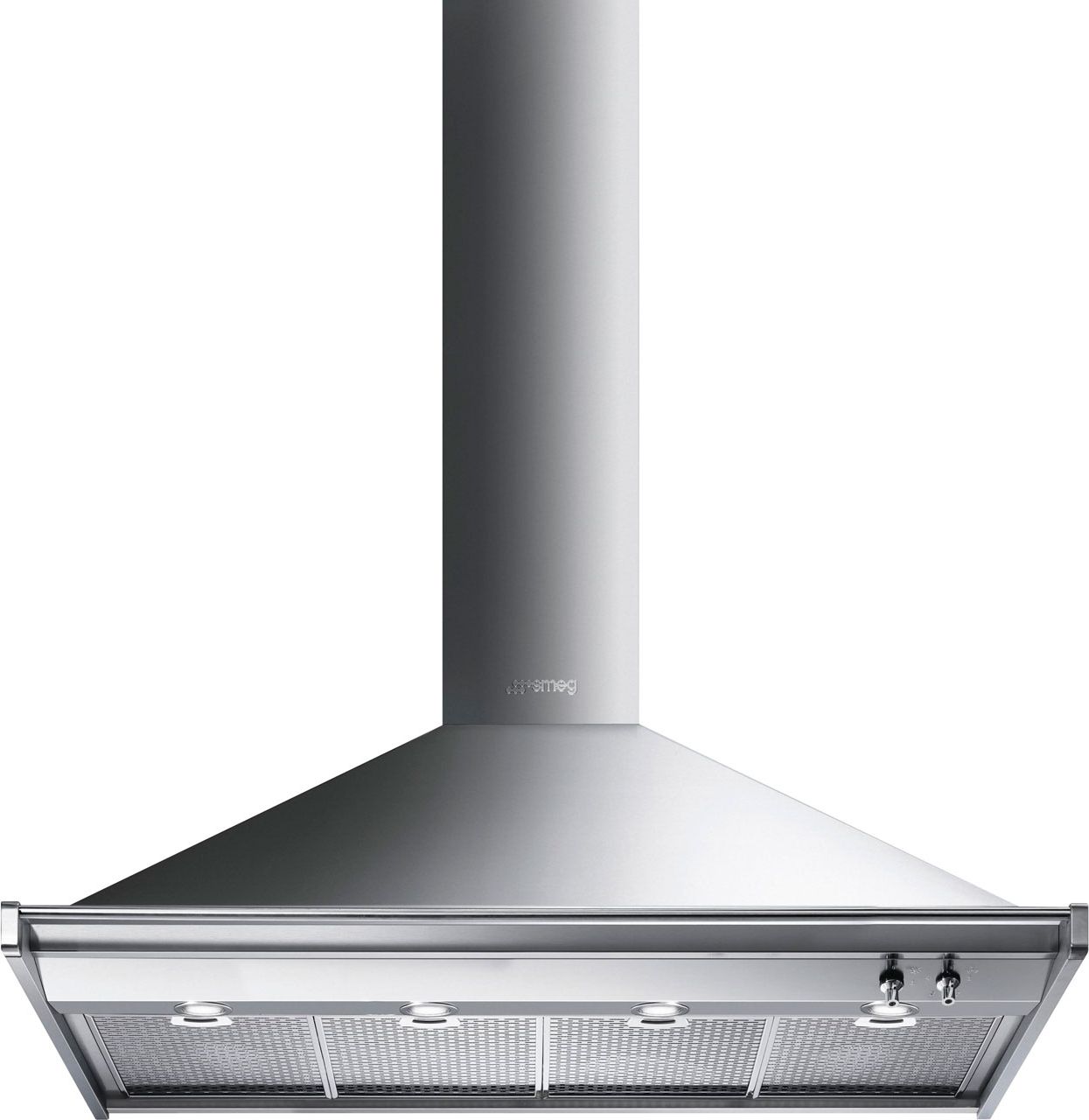 Smeg KD120HXE Chimney Cooker Hood - 120cm - Stainless Steel