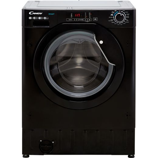 Candy CBW48D1BBE/1 Integrated 8Kg Washing Machine with 1400 rpm - Black - D Rated