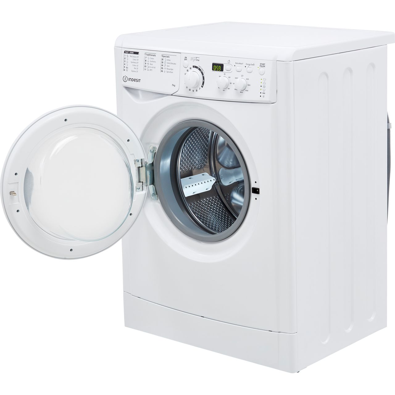 Indesit EWD71452WUKN My Time A+++ Rated E Rated 7Kg 1400 RPM Washing ...