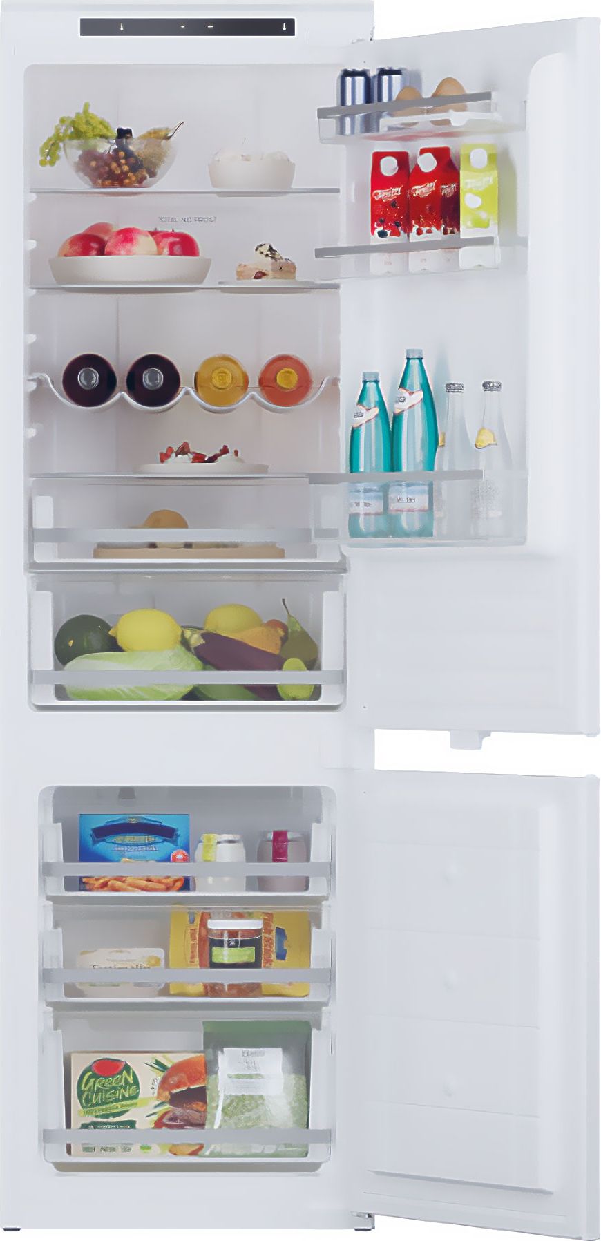 Candy CBBMT18EK Built-in Fridge Freezer 244L White No Frost