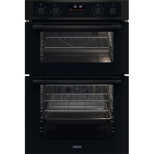 Zanussi h888xw594xd548 built in multifunction double oven top