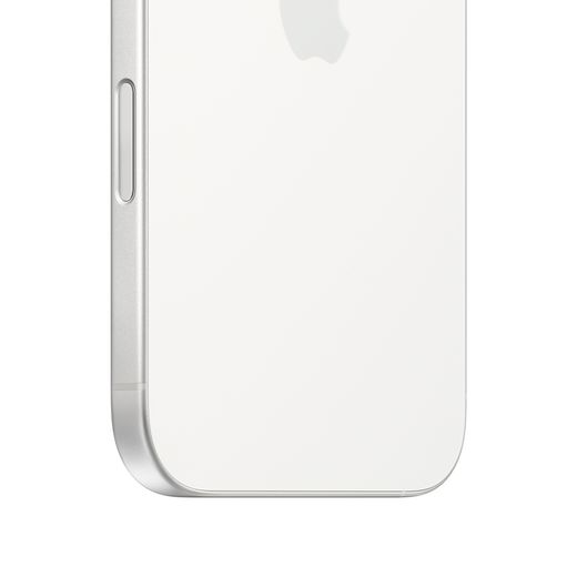 Apple in White - Close up bottom half