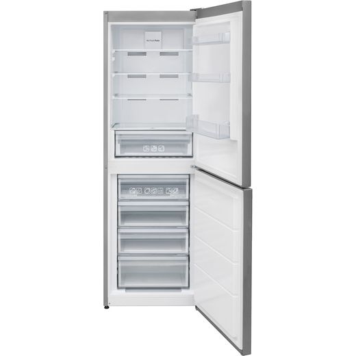 Candy CVNB6182XH5KN 70/30 Frost Free Fridge Freezer - Stainless Steel - F Rated