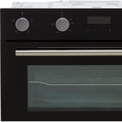 Hisense Built Under Electric Double Oven - Black - Control panel