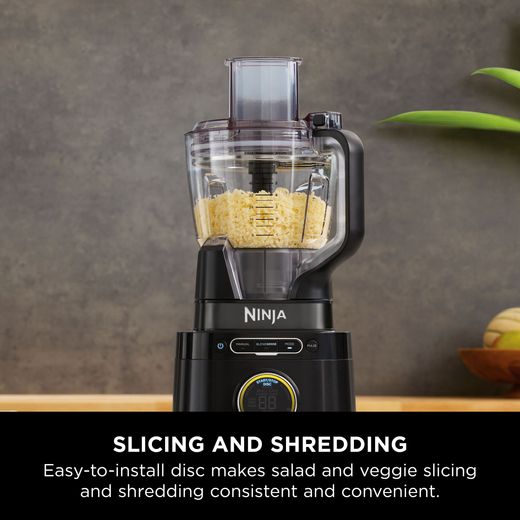 Ninja Detect Duo Power Blender Pro TB401UK 1.9 Litre Blender - Black - Annotation - Slice and shredding shot